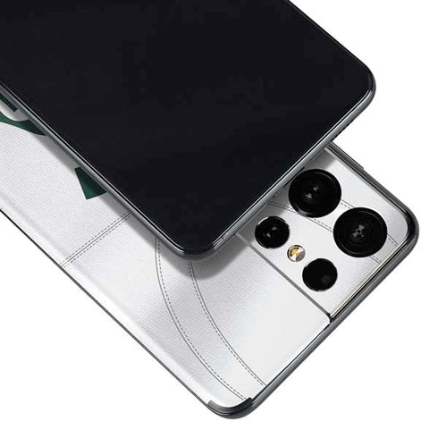Michigan State University White Jersey Galaxy S21 Ultra 5G Skin